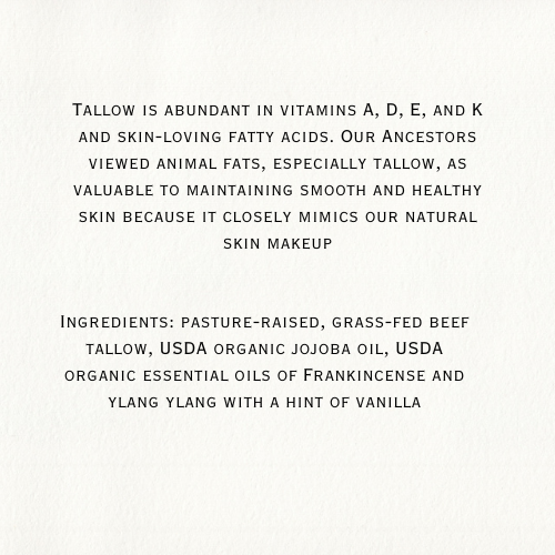 Frankincense Whipped Tallow