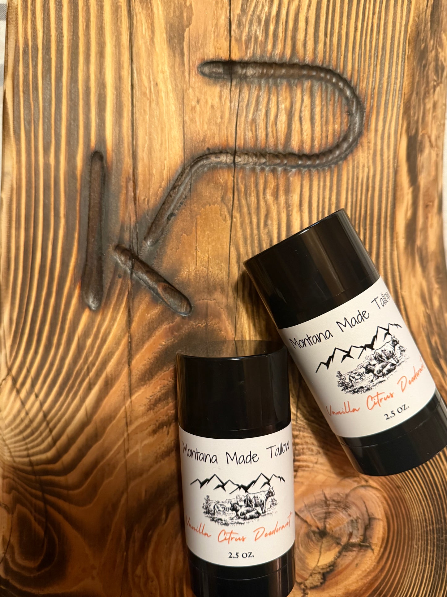 Vanilla Citrus Tallow Deodorant