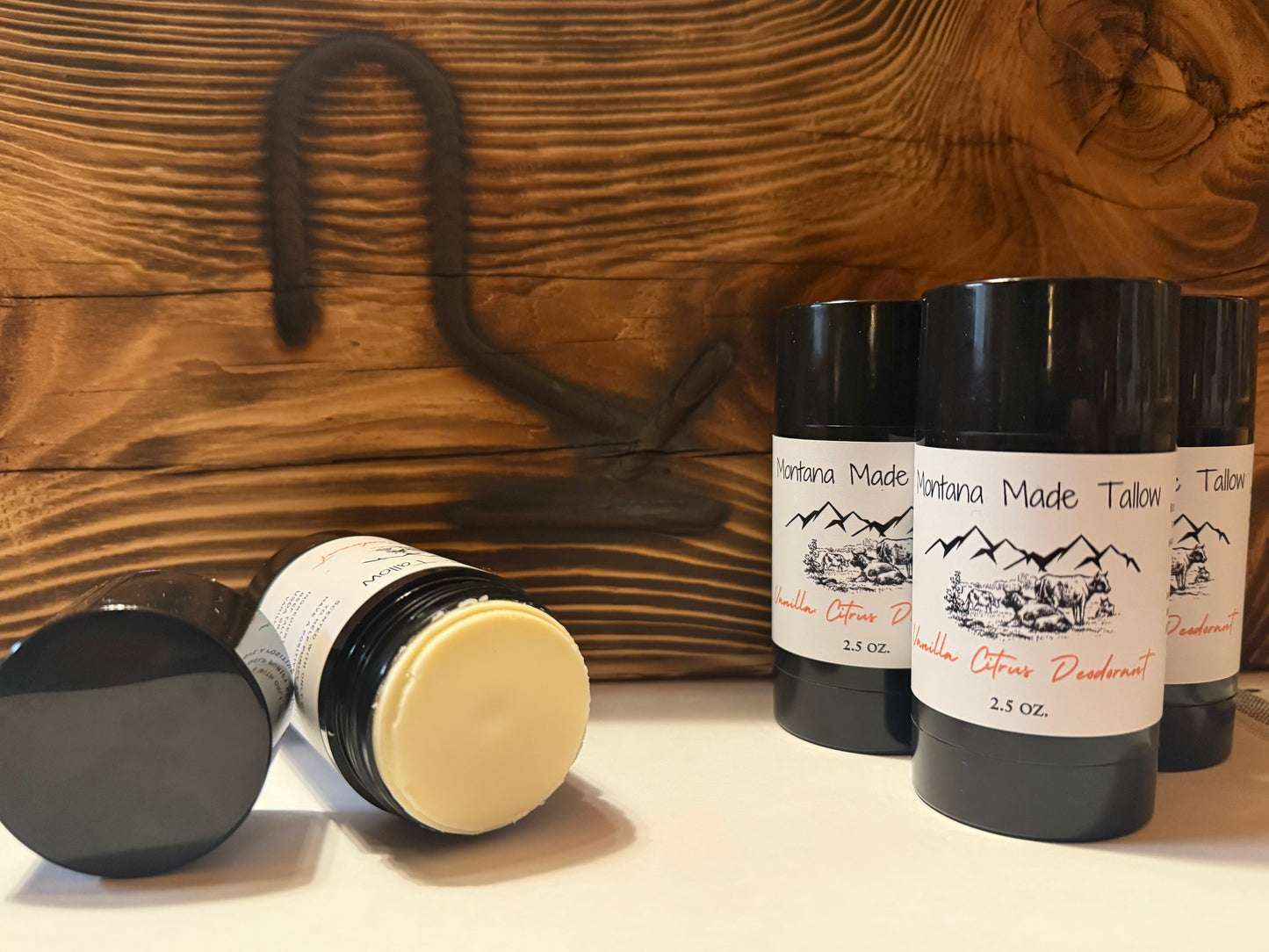 Vanilla Citrus Tallow Deodorant