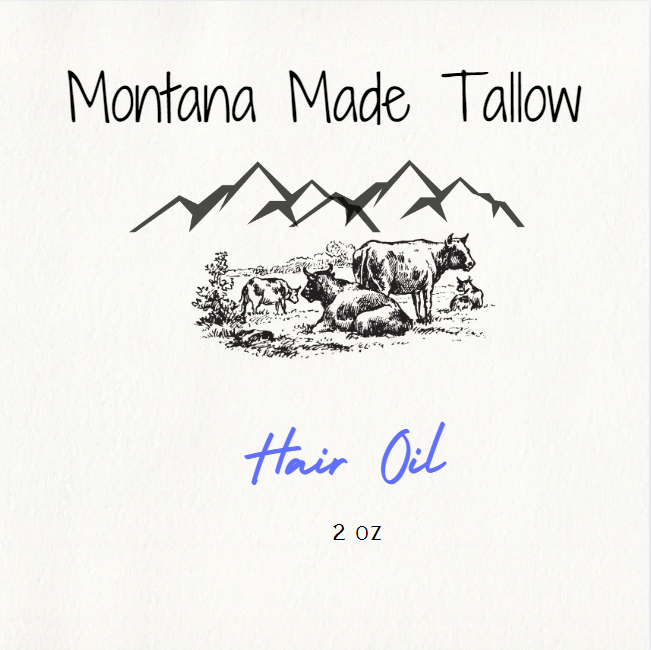Tallow Hair Oil