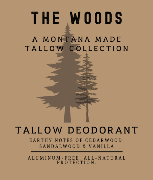 "The Woods" Natural Deodorant