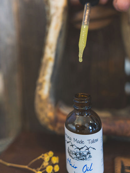 Tallow Hair Oil